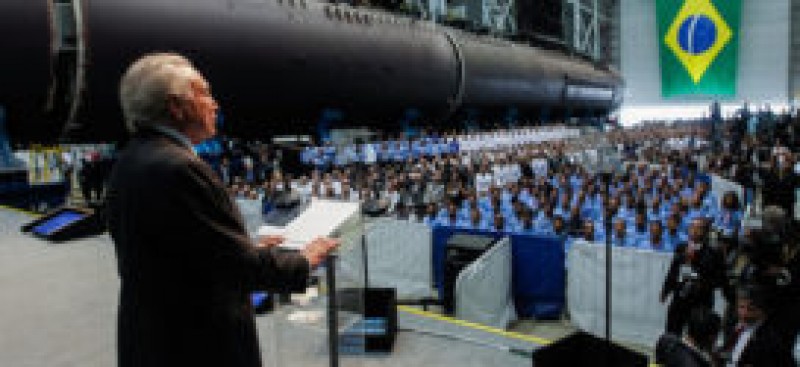 Temer destaca importância de submarinos