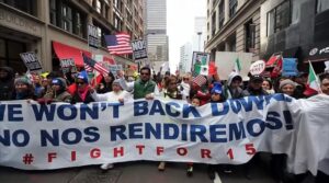 Protestos anti-Trump  marcam feriado nos EUA