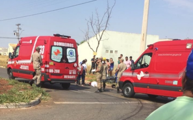 Acidente termina em morte no Setor Moinho dos Ventos