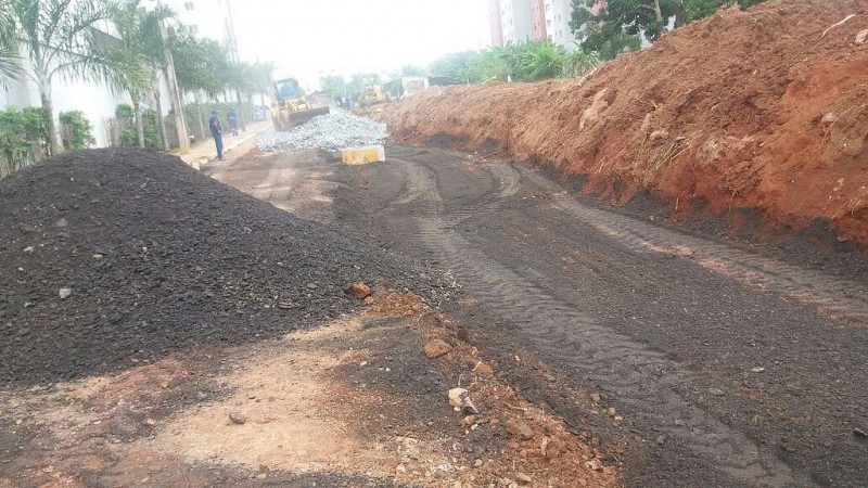 Mais quatro  bairros recebem  recuperação asfáltica