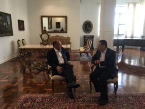 Marconi convida Alckmin para encontro de governadores do Brasil Central