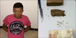 Traficante que usava menores para vender drogas é preso em Uruaçu