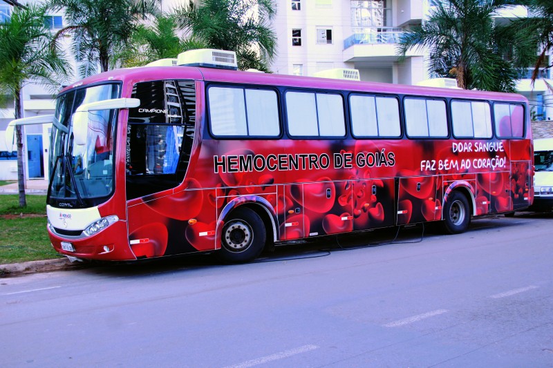 Hemocentro de Goiás mais próximo da sociedade