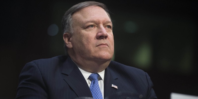 Trump ‘luta’ para aprovar Mike Pompeo como novo secretário