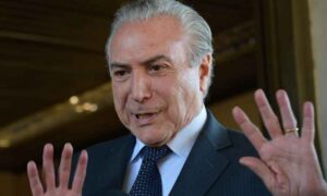 Temer diz novamente que não será candidato à reeleição