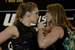 Bethe Correia alerta Amanda: ‘Cuidado’