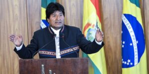 Evo Morales inaugura novo palácio de governo na Bolívia