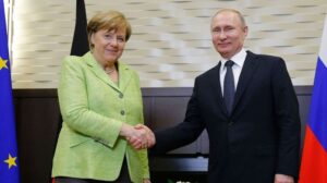 Merkel e Putin ressaltam necessidade de resolver crises