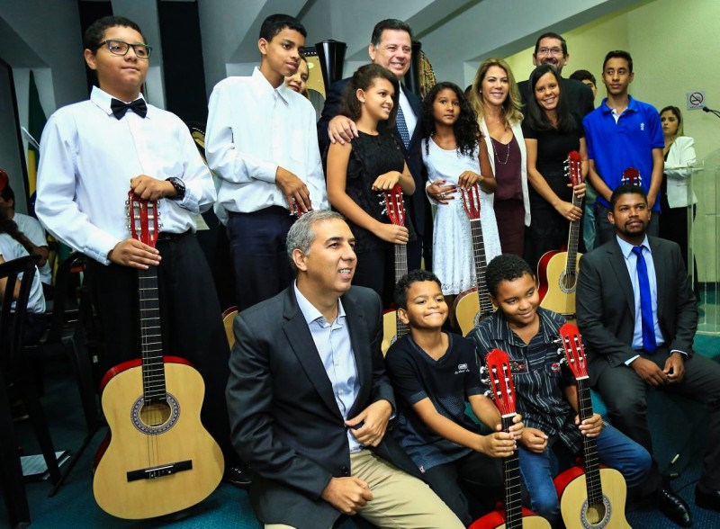 Lançados em Goiânia a Rede de Orquestras Jovens e Bolsa Artista