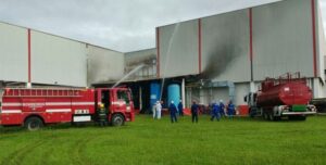 Incêndio atinge fábrica da BRF em Rio Verde