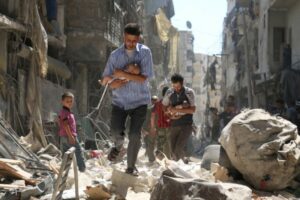 Terroristas e rebeldes atacam corredor humanitário em Aleppo