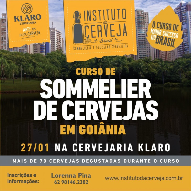 Especialistas em cerveja ministram curso em Goiânia; confira como participar