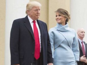 Look de Melania na posse de Trump causa alvoroço na web