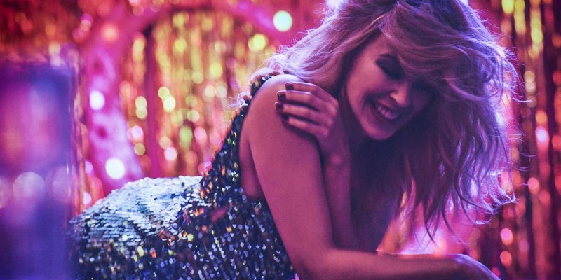 Kylie Minogue: pronta para dançar