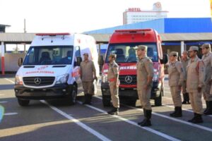 1º Batalhão Militar do Corpo de Bombeiros recebe novas viaturas