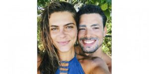 Cauã Reymond e Mariana Goldfarb curtem férias nas ilhas Maldivas