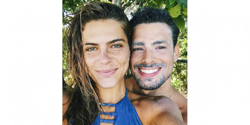 Cauã Reymond e Mariana Goldfarb curtem férias nas ilhas Maldivas