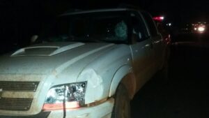 Idoso morre atropelado por uma caminhonete na BR-452