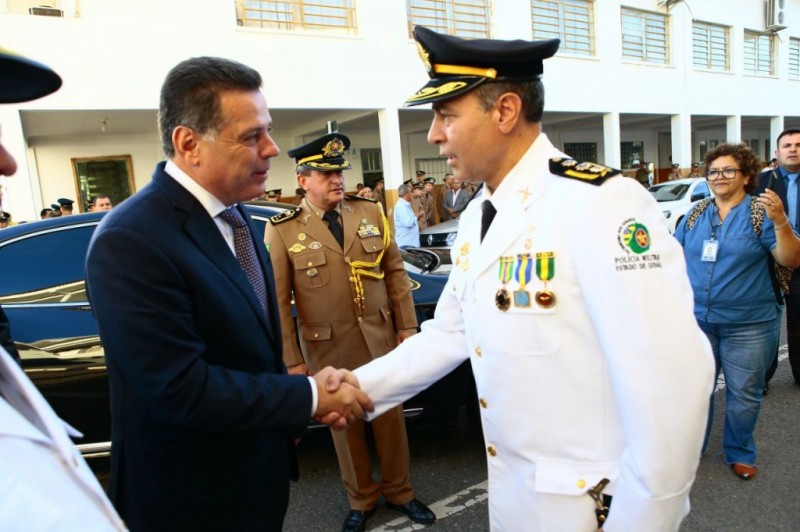 Novo comandante da PM de Goiás é empossado durante cerimônia