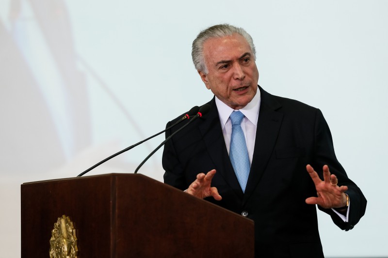 Temer usou avião  da JBS