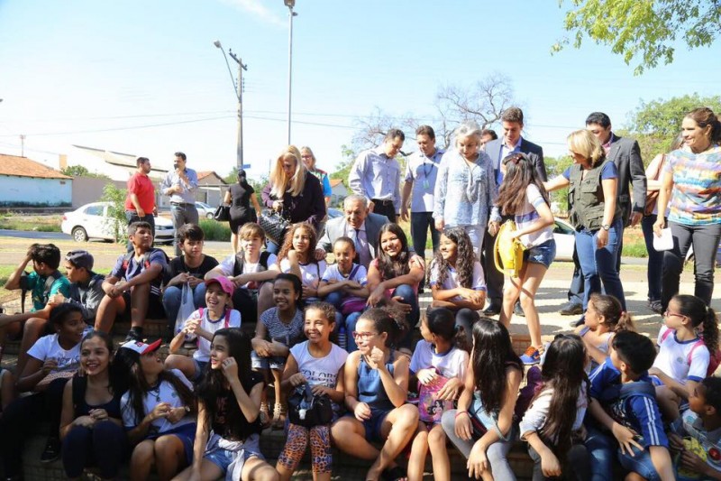 Crianças aprendem sobre preservação ambiental