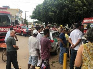 Mulher morre após ser esmagada por elevador em Goianira