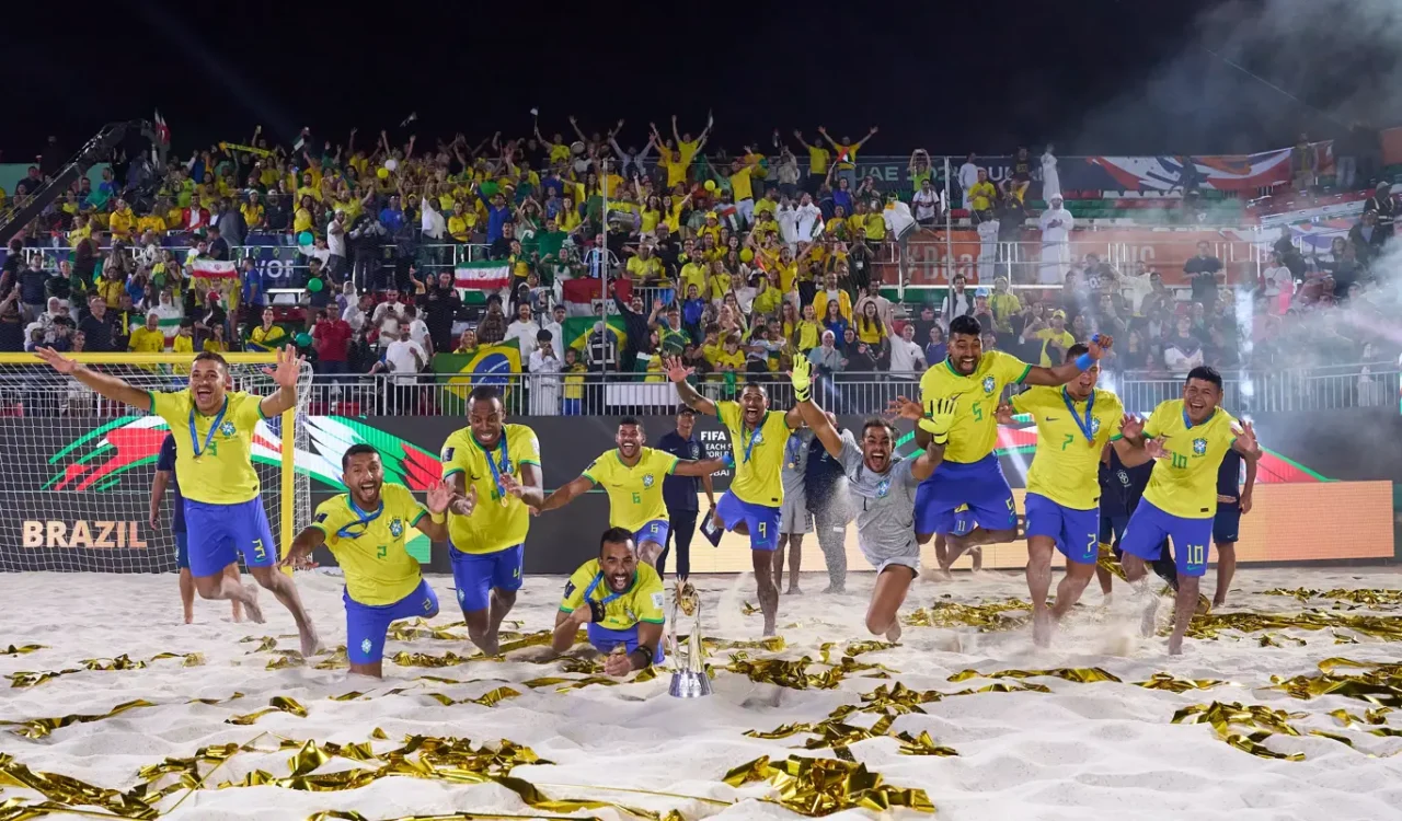 Brazil v Italy Final FIFA Beach Soccer World Cup UAE 2024