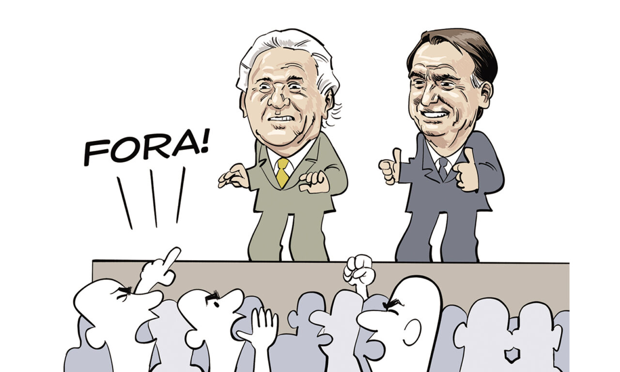 Caiado E Bolsonaro Caricatura 20 04 2022