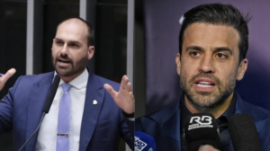 Eduardo Bolsonaro chama Pablo Marçal de ‘arregão’ e ‘lacrador’