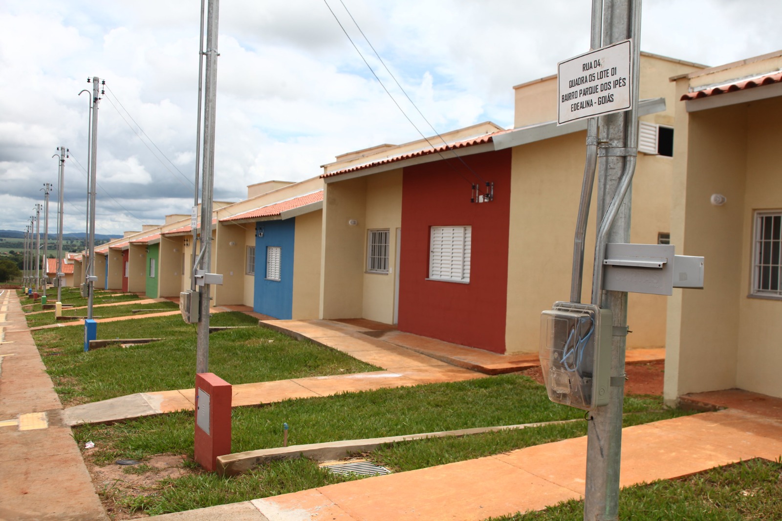 Casas a custo zero Foto Octacilio Queiroz