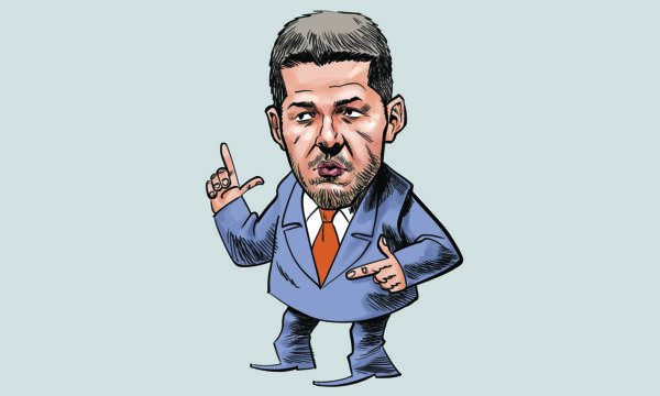 Delegado Waldir Caricatura 12 03 2021