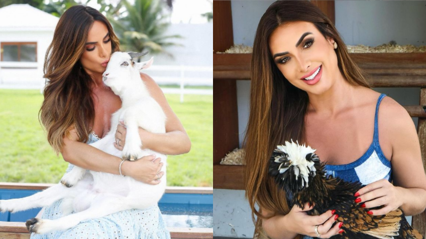 Nicole Bahls revela motivo dos nomes de animais | Foto: Reprodução/Instagram