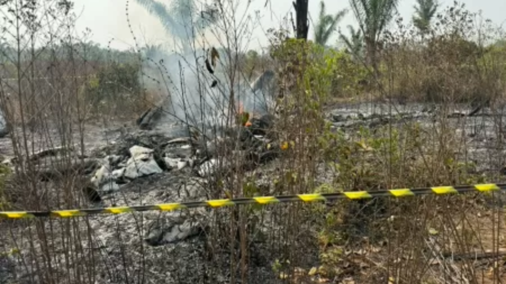 Veja o que se sabe da queda de avião de pequeno porte em Mato Grosso