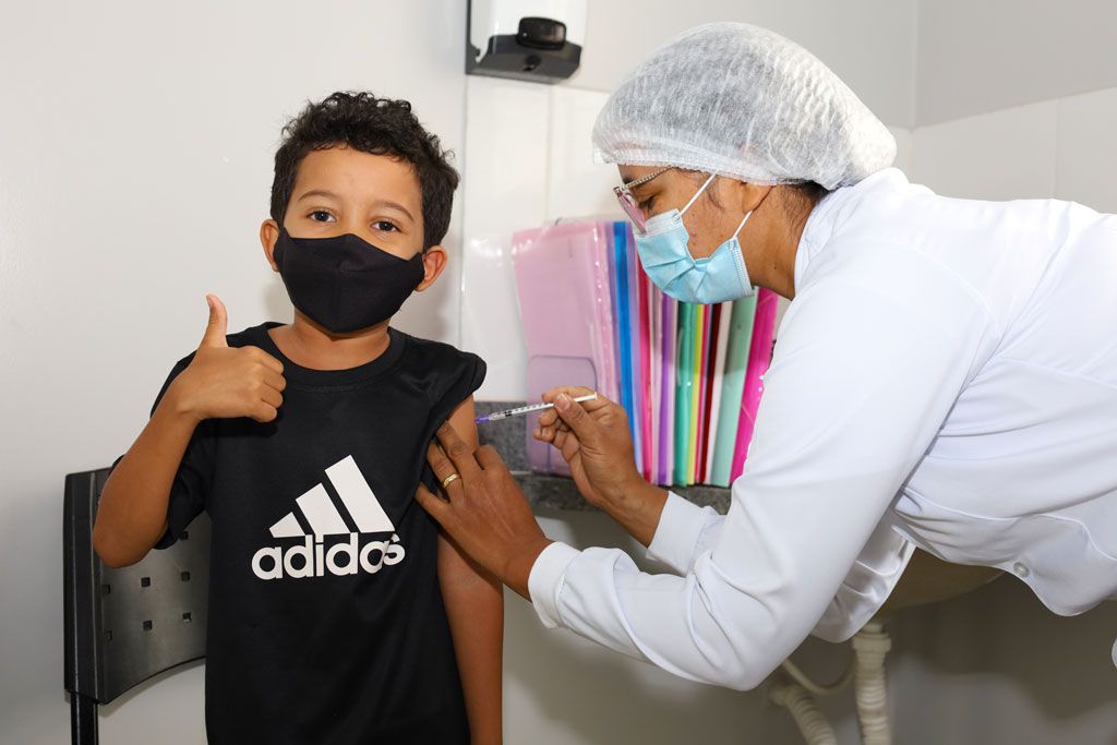 Aparecida começa aplicar doses da vacina infantil contra covid-19