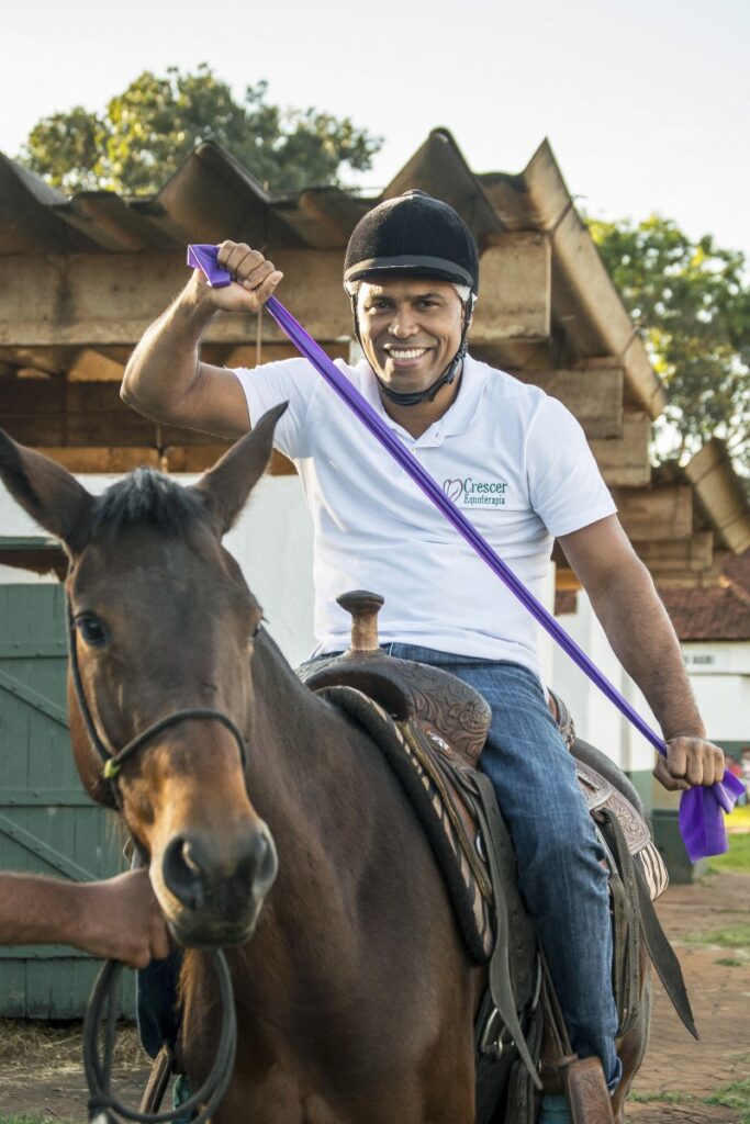 Equoterapia revela um campeão
