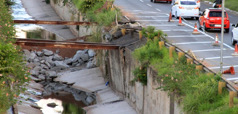 Marginal Botafogo será interditada em dois trechos