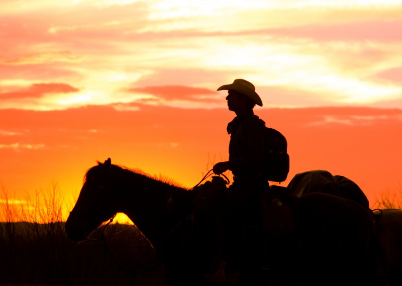Com três cavalos pela América
