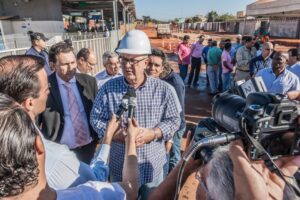 Prefeito prevê entrega em 90 dias do BRT Norte-Sul