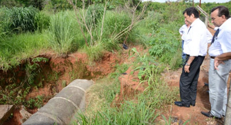 Prefeitura destina R$ 30 milhões para recuperar erosões