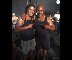 Ronaldinho Gaúcho grava filme com Mike Tyson e Van Damme