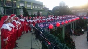 Coral Infantil do Ritter abre Cantata de Natal na Praça Cívica