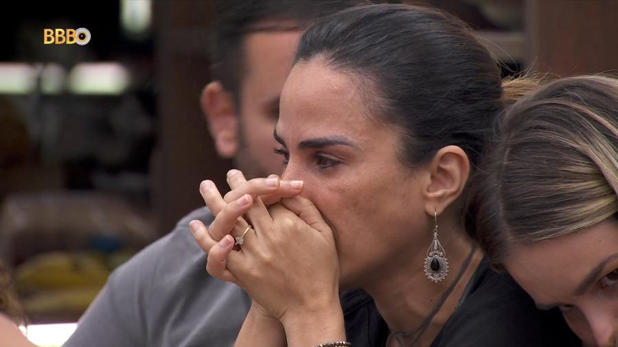 bbb 24 wanessa chora apos discussao com davi