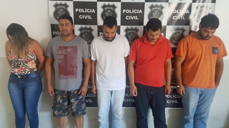 Quinteto é preso em flagrante por furto de gado em zona rural