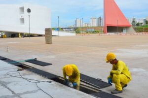 Obras de reforma e adequação do Centro Cultural Oscar Niemeyer seguem