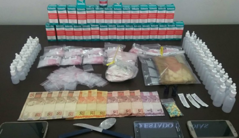 Polícia apreende droga ‘key’ em Goiás