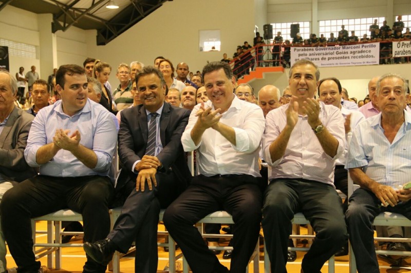 Marconi inaugura Itego em Aparecida de Goiânia