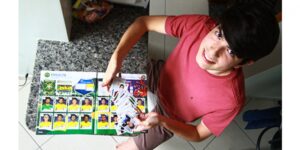 Ábum de figurinhas para a vida