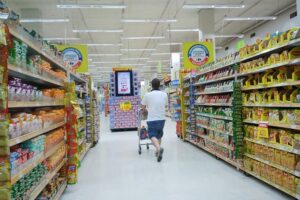 Aumentam vendas do setor de supermercados