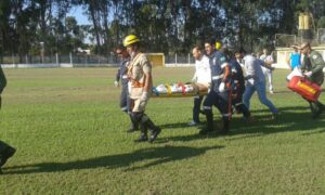 Homem atropelado em estado grave é levado às pressas para o HUGO