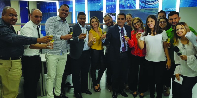 Record TV Goiás ganha nova redação de telejornalismo
